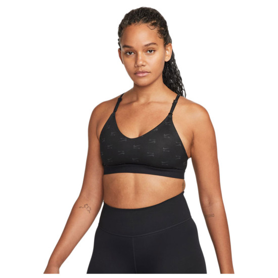 Nike Γυναικείο μπουστάκι Air Indy Light-Support Non-Padded Printed Sports Bra